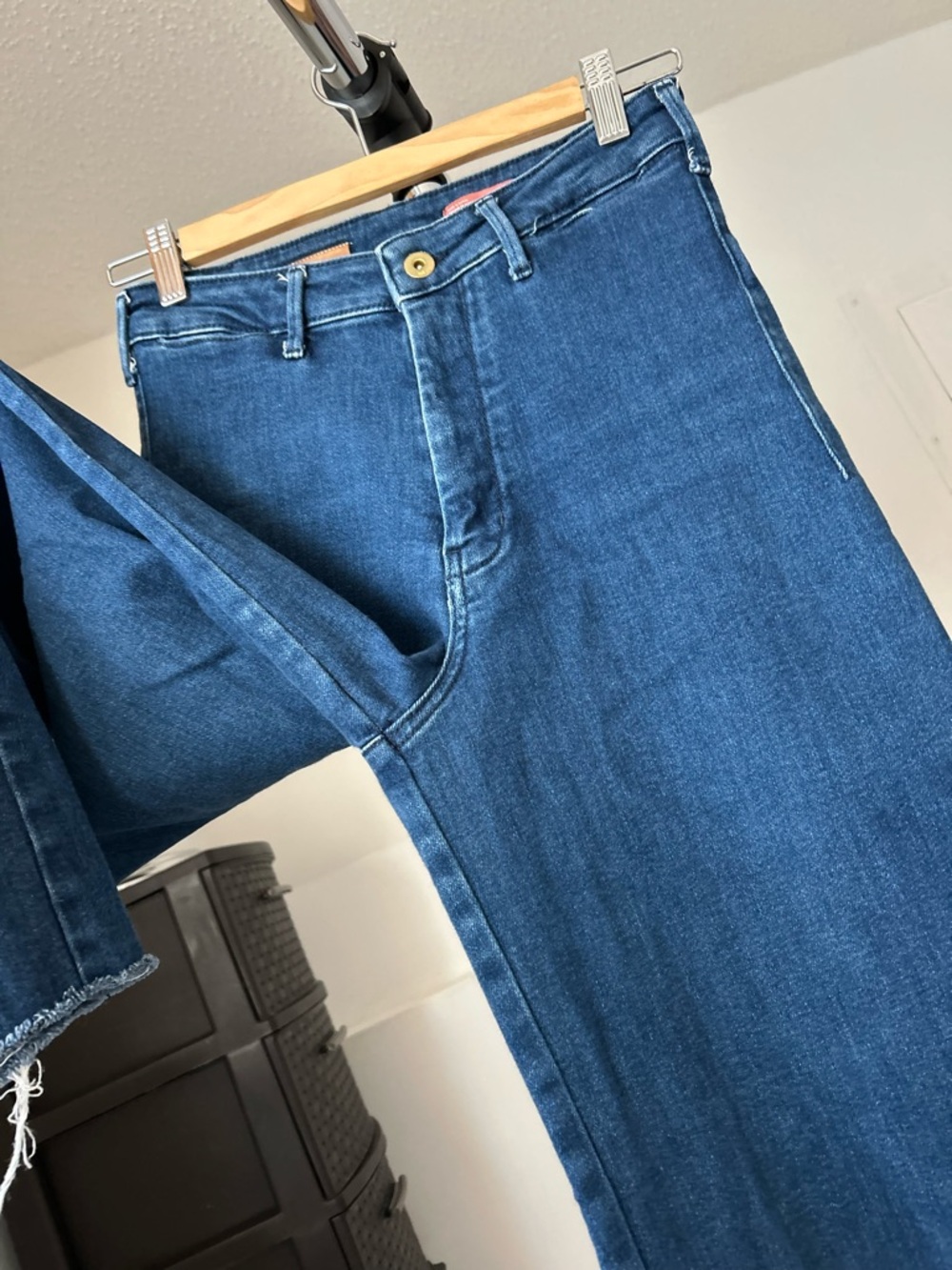 Pilcro Anthropologie The Skipper Wide Leg Jean 27 - Picture 4 of 8